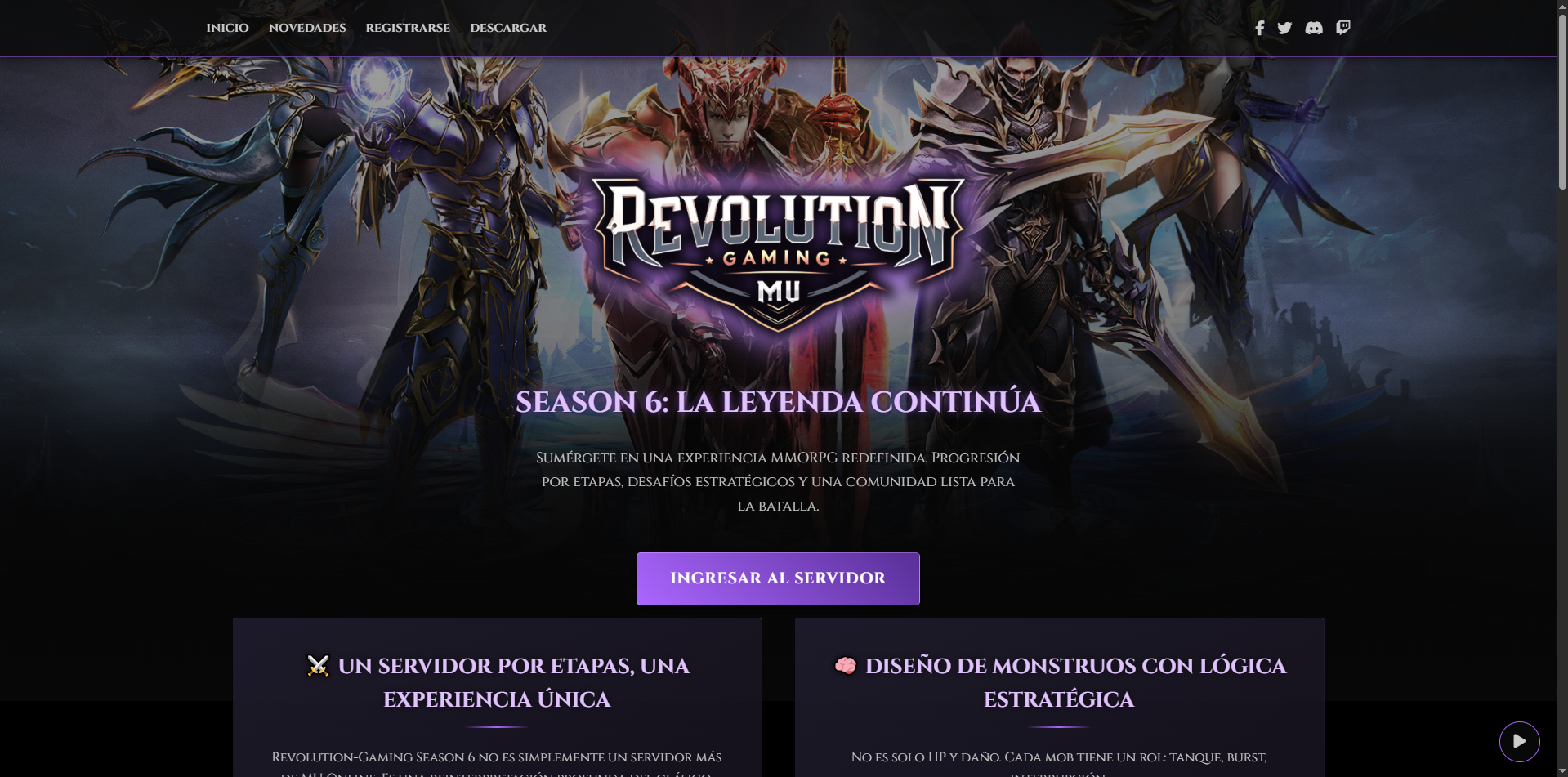 Guerreros de MU Online